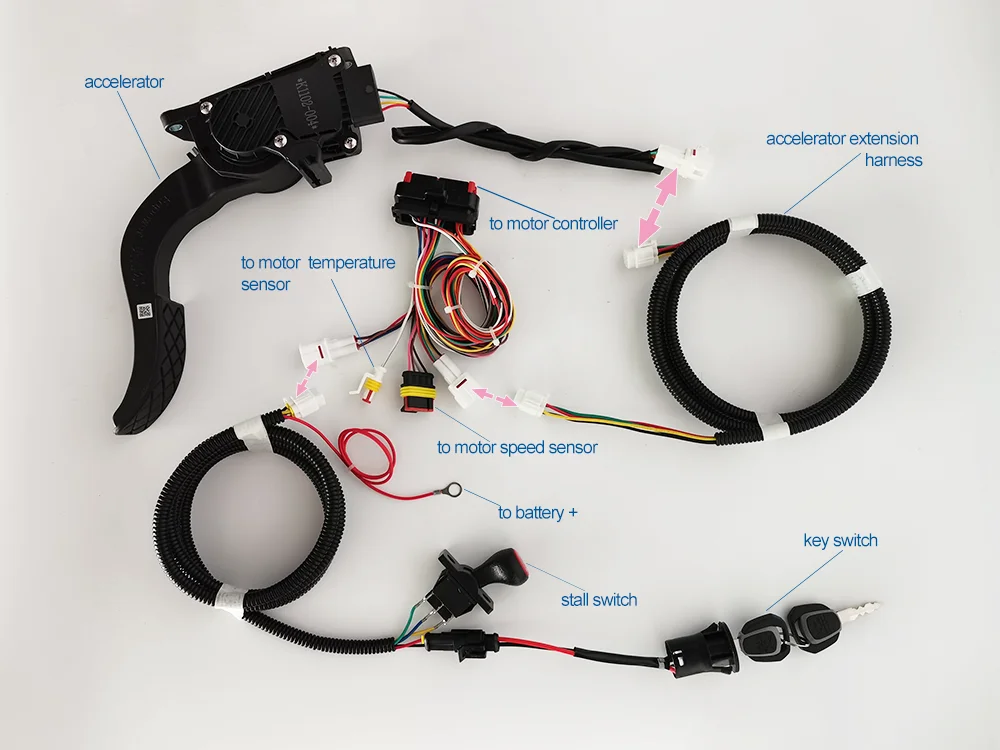 Kits de conversión de automóviles eléctricos, controlador de motor de CA de solo 108V, 15kW