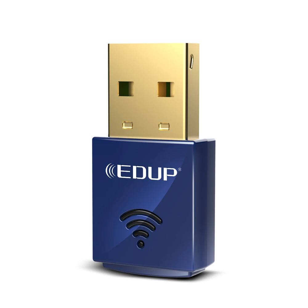 EDUP 150Mbps Mini WiFi Adapter USB2.0 Bluetooth4.0 WiFi Wireless Network Card 2.4G Stable Signal Adapter for PC Desktop Laptop