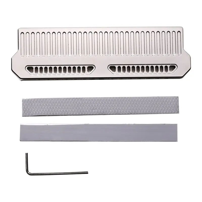 ABGN DDR4 DDR5 RAM Memory Heatsink Cooler Memory Cooling Vest Aluminum Radiator with 9W Silicone Grease Heat Conductor,Silver