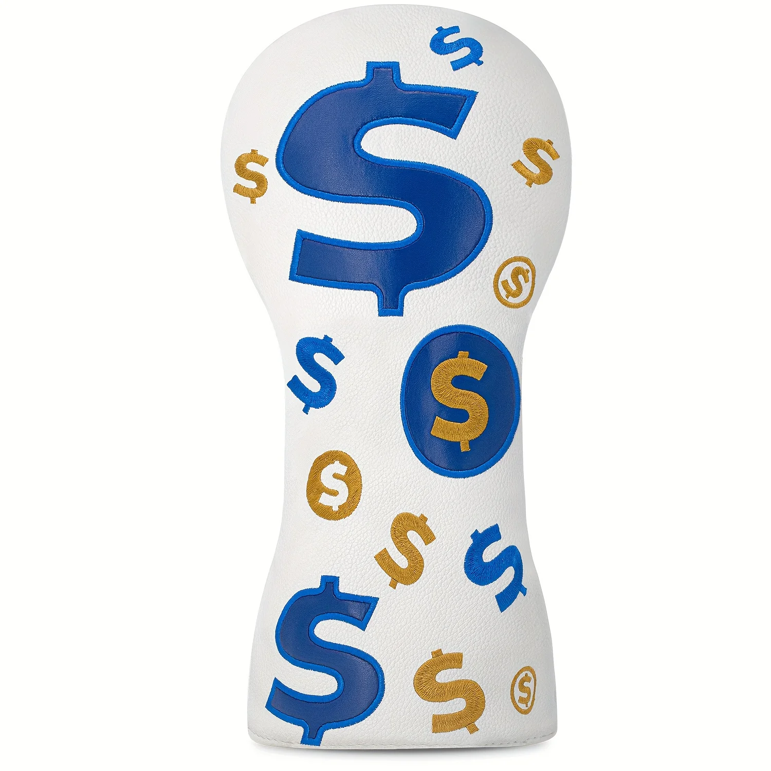Retro Dollar Bill Golf Club Head Cover - Protective Headcap with -Dollar, Durable for Putter, Driver, Irons - Compatible