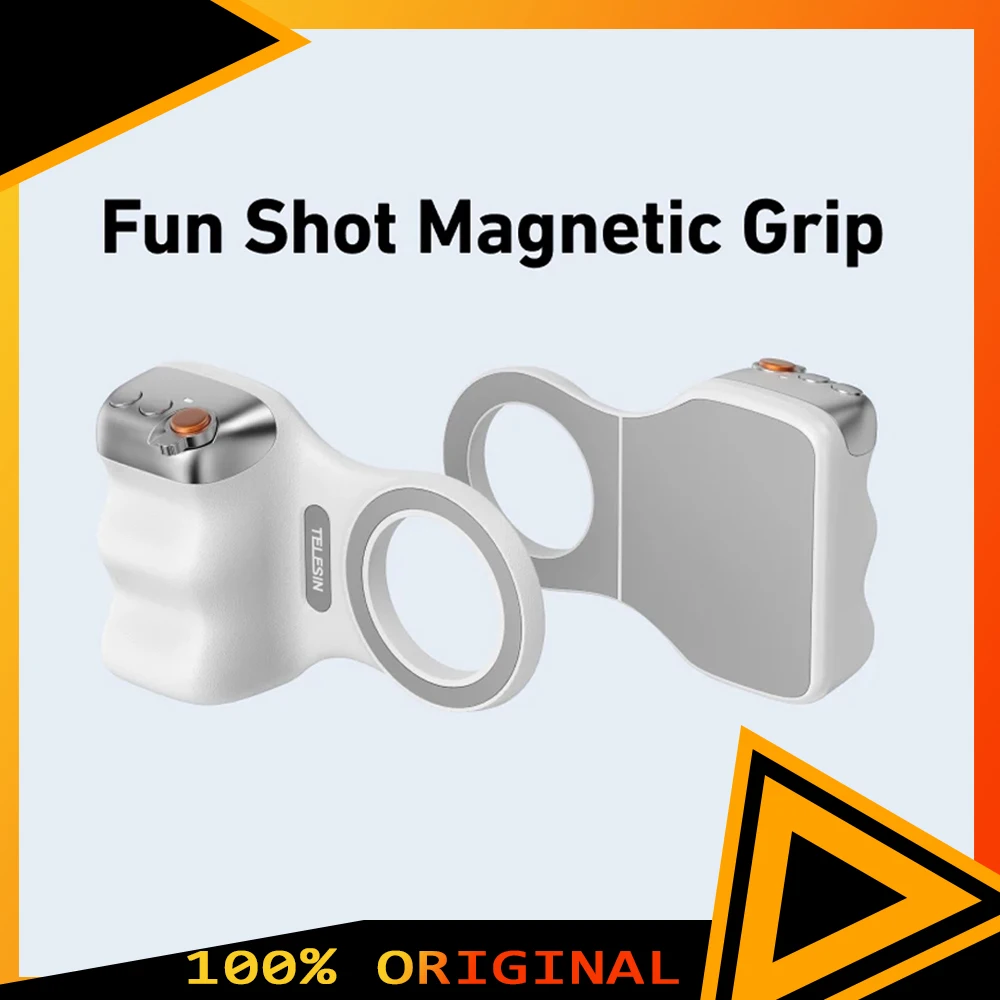 

TELESIN Магнитный телефон с камерой, ручка для съемки, держатель для телефона, помощь в стрельбе, ручка с дистанционным управлением для телефона Iphone HUAWEI SAMSUNG