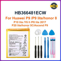 HB366481ECW For Huawei p9 /p9 lite honor 8 p10 lite y6 II p8 lite 2017 p20 lite honor 5C Ascend P9 battery