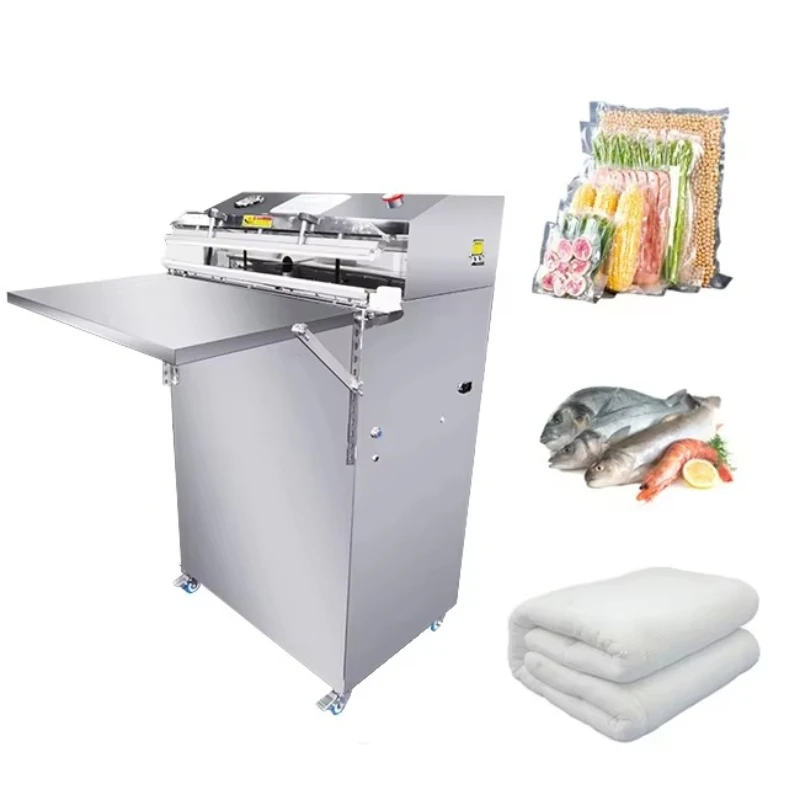 

Semi-automatic commercial blanket duvet food external vacuum sealing machine