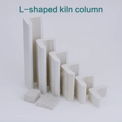 1pcs High Temperature Resistance Silicon Carbide Kiln Support Bracket Boron Plate Support Bracket Pottery Tools L-shaped column