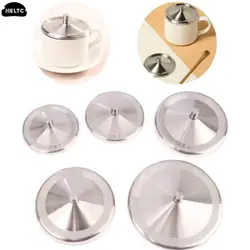 Cup Lids Cover Lid Mug Stainless Steel Covers Tea Coffee Metal Mugs Drink Hot Drinks Replacement Water Ceramic Tumbler Beverage