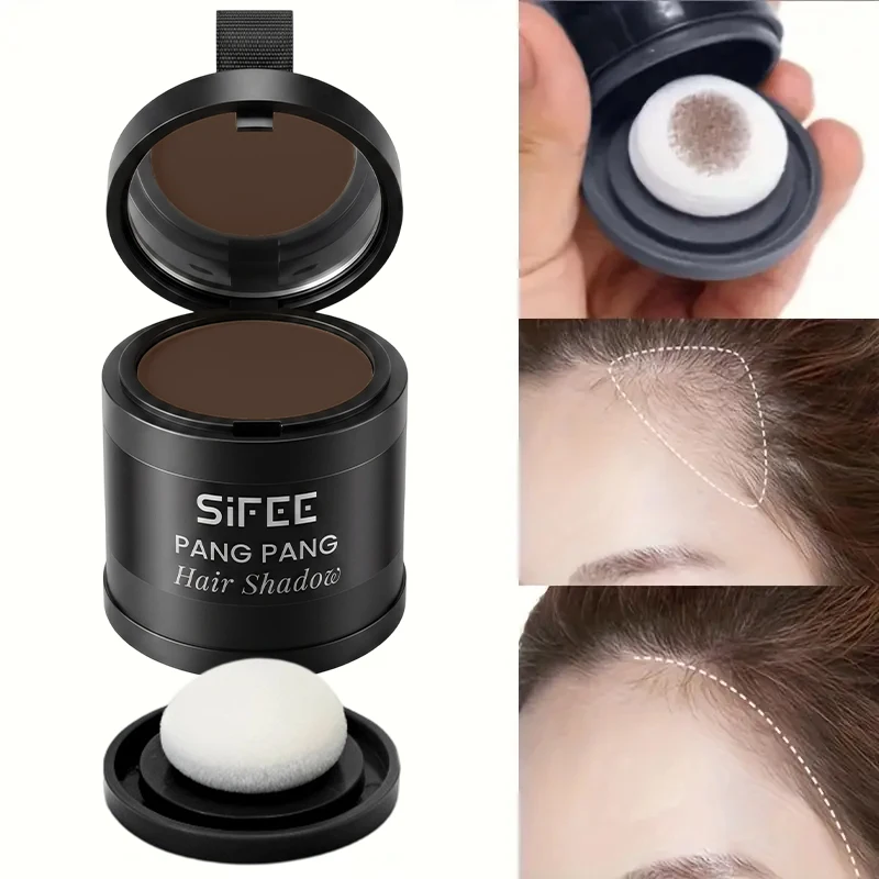 3 Color Hair Line Powder Black Root Up Natural Instant Waterproof Hairline Shadow Concealer Coverage Paint Repair Fill In Hair