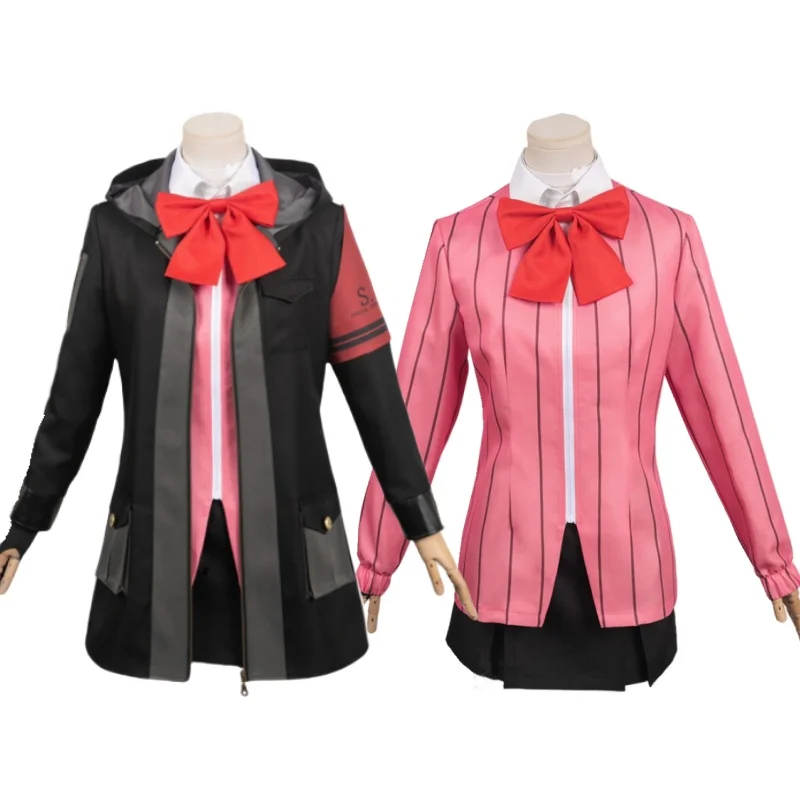 

Game Yukari Takeba Cosplay Costume Adult Women Fantasy School Uniform Coat Skirt Outfits Halloween Carnival Party Suit