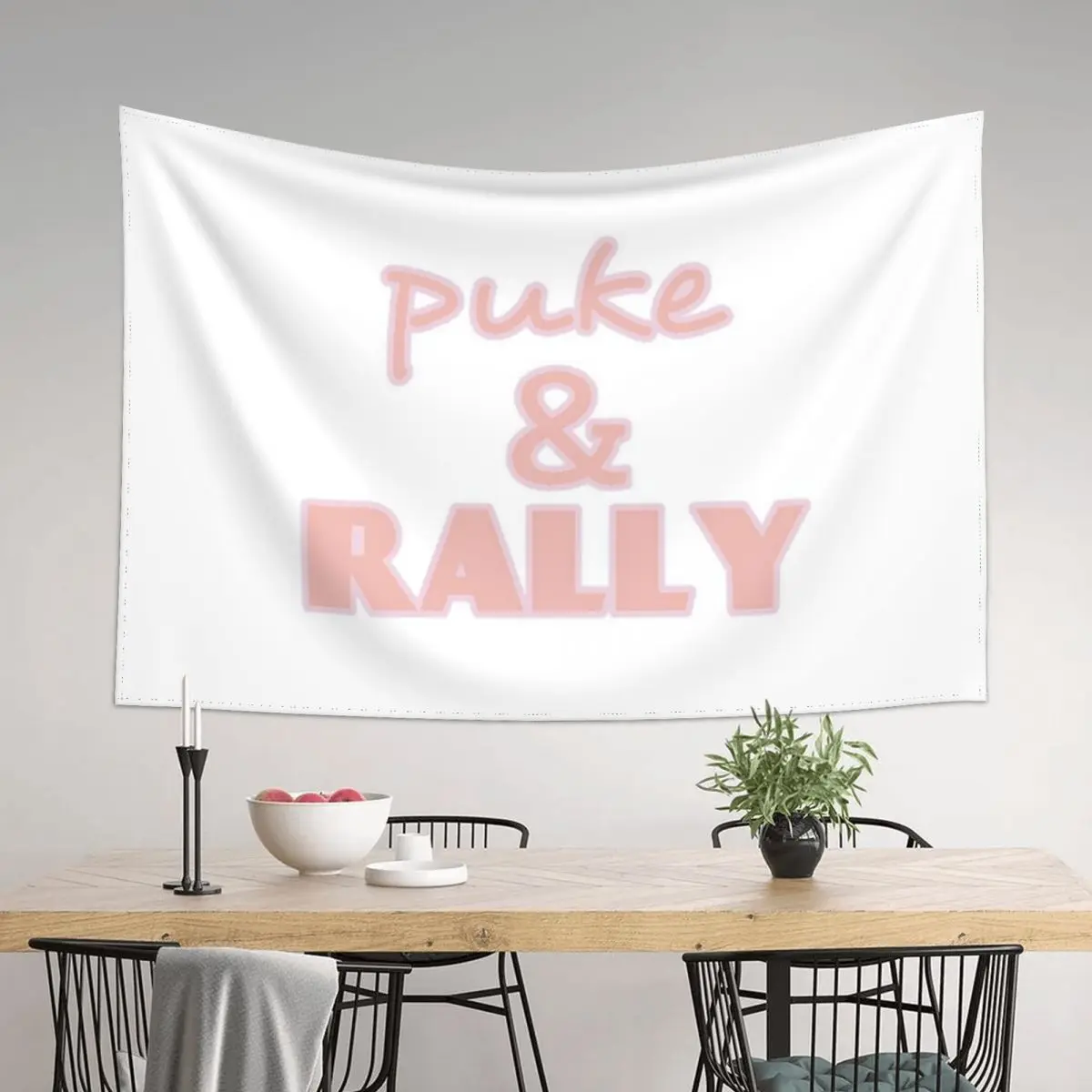 

puke & rally Tapestry Bedroom Decor Aesthetic Bedroom Organization And Decoration Bedroom Decor Aesthetic Room Decors Tapestry