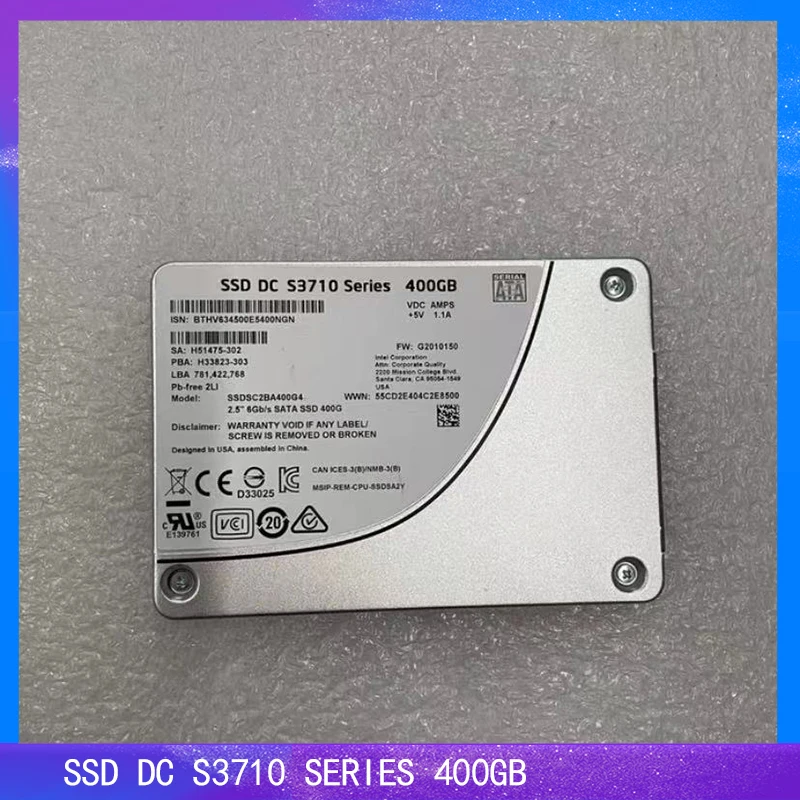 SSD DC S3710 Series 400GB Enterprise SSD For 6Gb/s SATA 2.5'' Solid State Drive