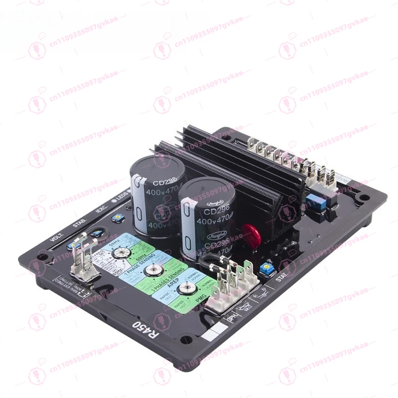 

AVR R450 Automatic Voltage Regulator AVR Generator Brushless Three-Phase Stabilizer Voltage Regulating Board Power Supply