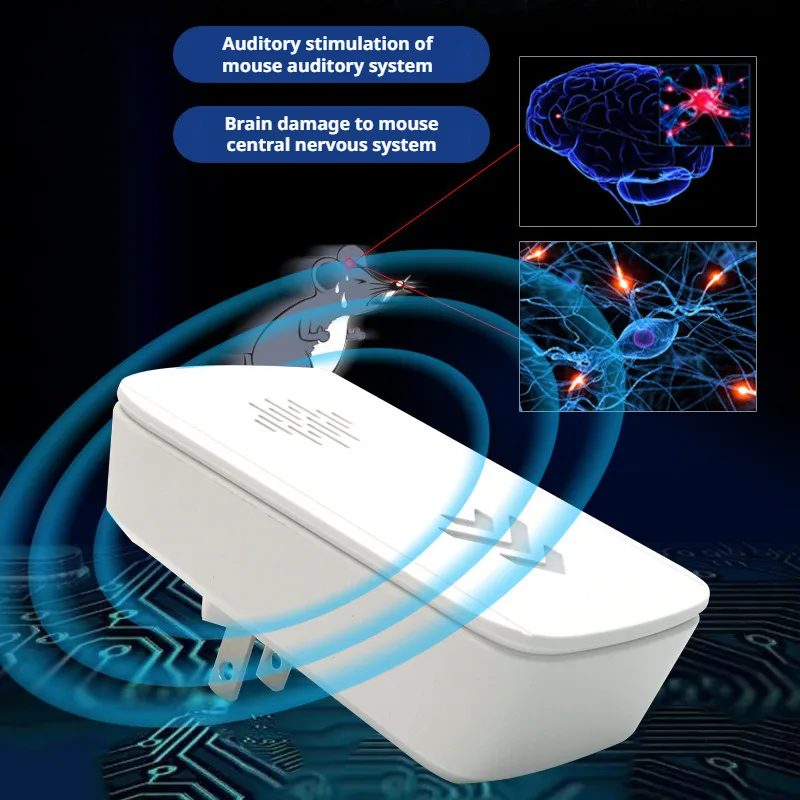 Intelligent Ultrasonic Mouse Repeller High Power Ultrasonic Mosquito RepellerExplosive Ultrasonic Mouse and Mosquito Repeller