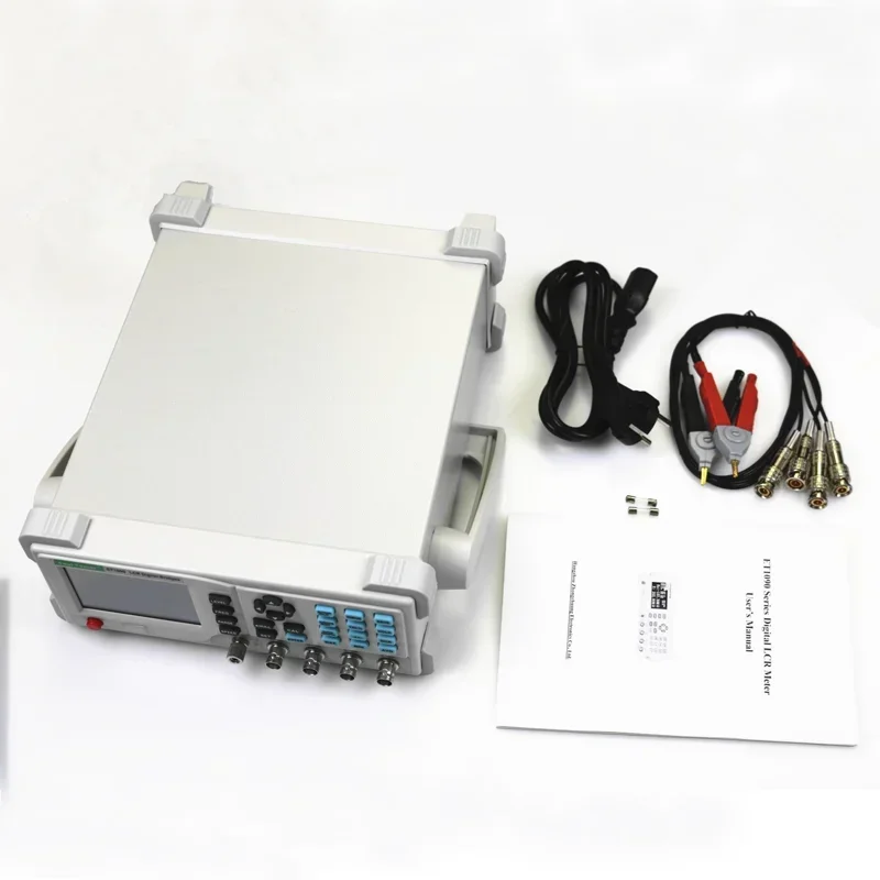 100kHz RS232 Interface Desktop Digital LCR Meter Bridge 10Hz to