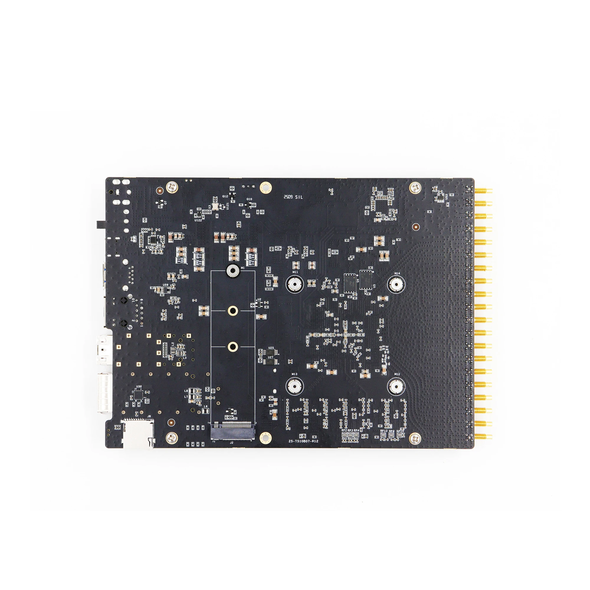 Placa de desenvolvimento microfásica T510 Xilinx FPGA ZYNQ UltraScale + RFSOC XCZU47DR ADC 14bit 5Gsps DAC 14bit 9.85Gsps