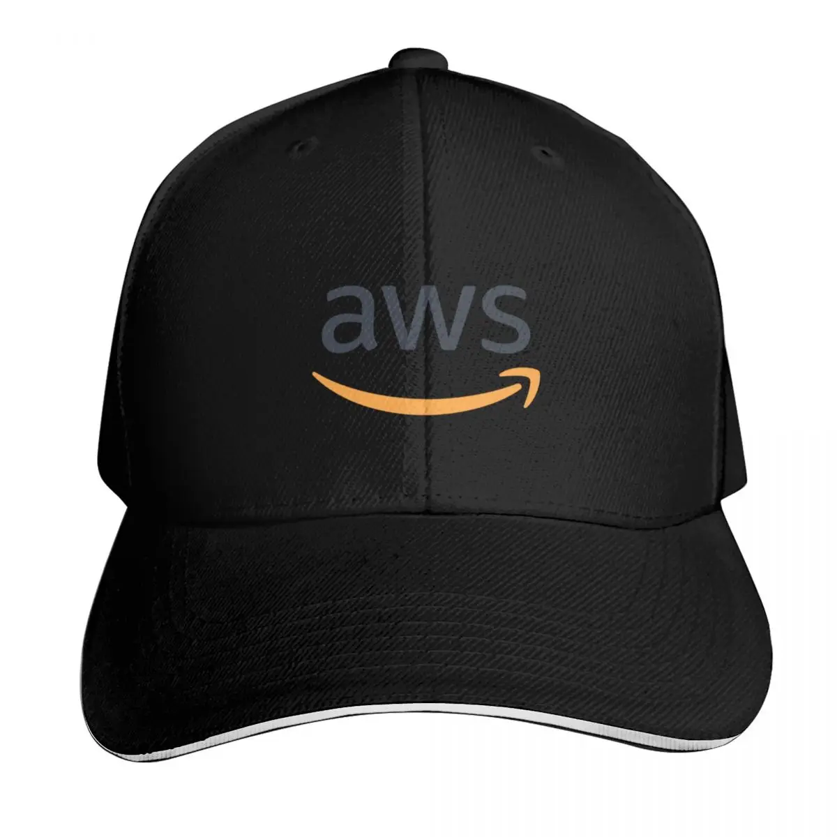 AWS Developer Logo Baseball Cap Streetwear Hip Hop Trendy Vintage Retro Embroidered Lightweight Packable