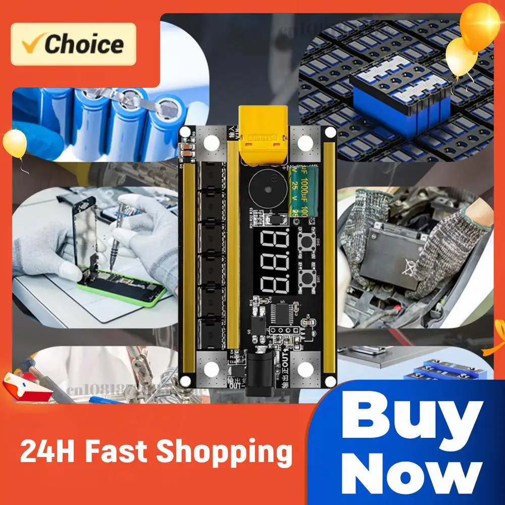 

GX591 Welding Machine Control Board with Automatically Trigger Welding 12V Welding Circuit Board 18650 Battery Spot Welding Tool