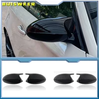 2x cubierta de espejo E90 tapa de cubierta de espejo retrovisor de puerta lateral de coche para BMW E90 E91 2005-2007 E92 E93 2006-2009 M3 estilo E80 E81 E87
