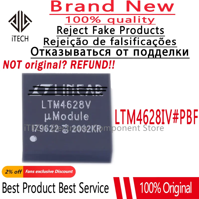 

1PCS Genuine And Original LTM4628IV#PBF LTM4628 4628 LGA144