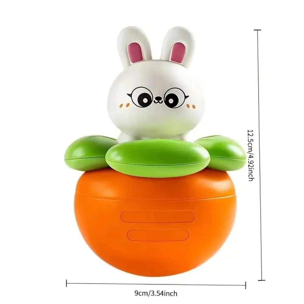 Ambachten Konijn Wortel Tumbler Pop Speelgoed Pop Handgemaakt Baby Schommelspeelgoed Mini Collectie Konijn Tumbler Speelgoed Kinderen Meisjes Jongens
