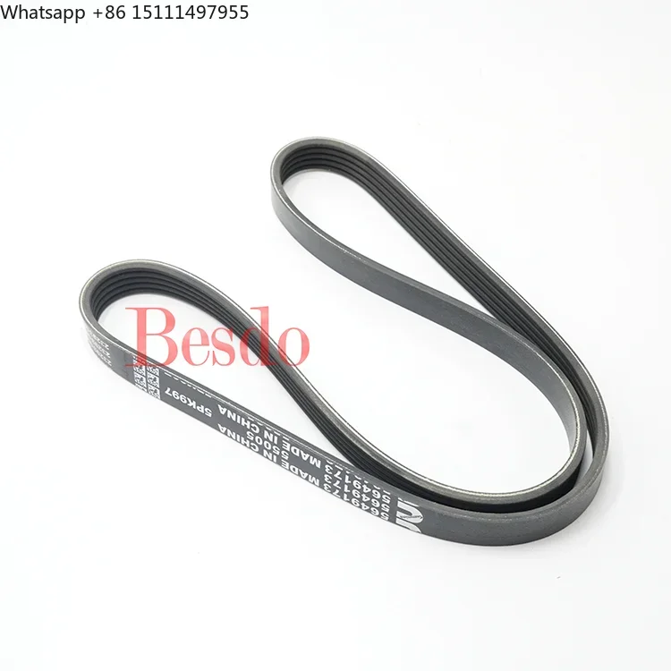 V-Belt Ribbed Belt 5649173 5649419 M15 Construction Machinery Engine Parts 5649173 5649419