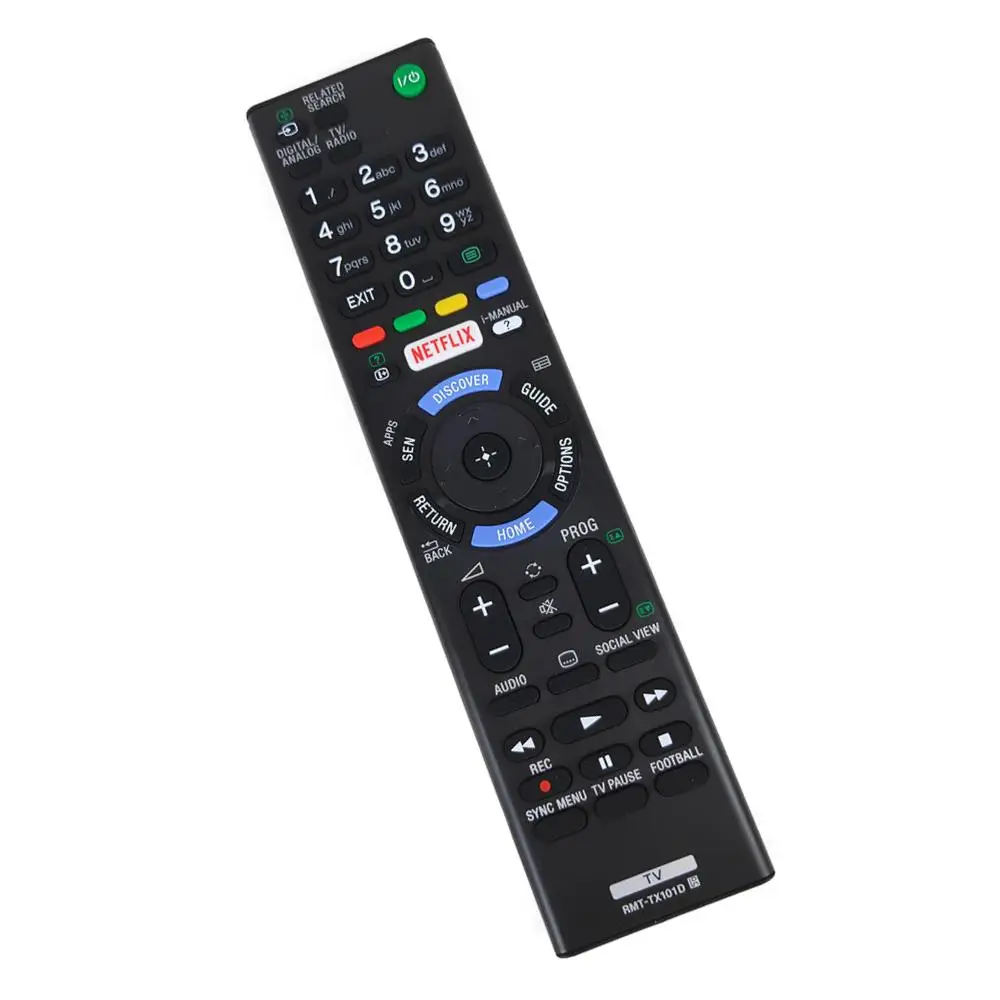 New Replacement RMT-TX101D For Sony TV Remote Control KD-49X8305C KD-49X8307C KDL-32R400C KDL-32R403C KDL-32R405C KDL-32W705C