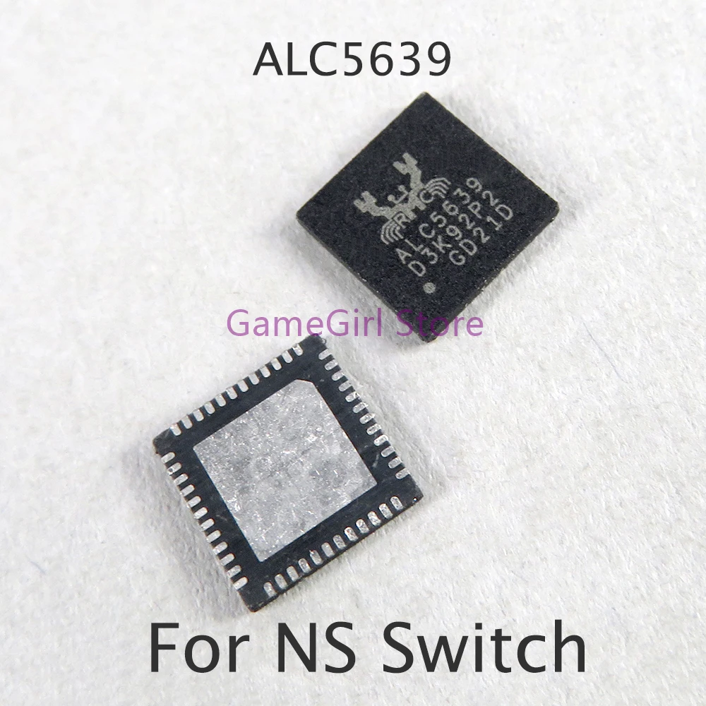 

20pcs For NS Nintendo Switch Console Repair Replacement Sound Card IC BGA ALC5639 ALC5639-CGT QFN48