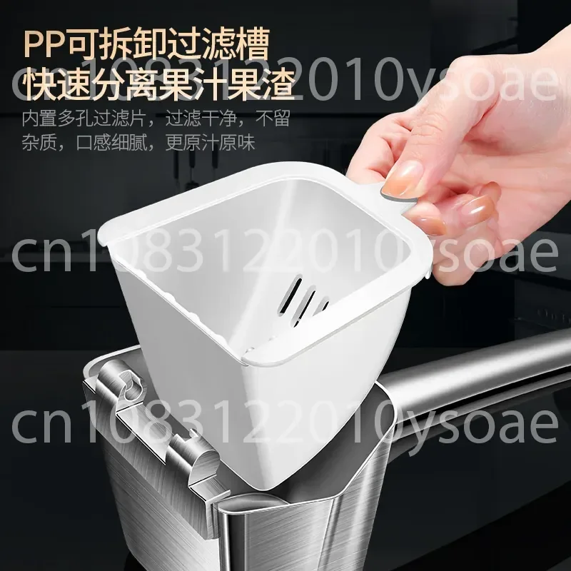 304 Stainless Steel Manual Juicer Household Multifunctional Fruit Juicer Removable Lemon Juice Press Artifact