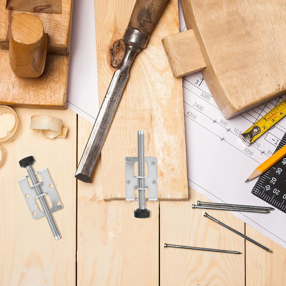 

2Pcs Wardrobe Adjustable Anti-Slip Foot Pads Furniture Levelers Side Mounted Screws Table Leg Levelers for Uneven Floors Heavy