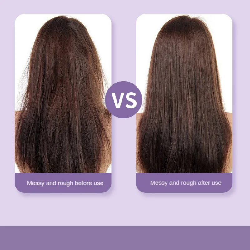 Profissional alisador de cabelo, pente encrespador, molhado e seco, modelador, ferro de ondulação, USB, 2 em 1