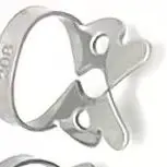 

3PCS Dental Rubber Dam Clamps Endodontic Restorative Barrier Clips Stainless Steel Frame Holder Molar Teeth Dentistry Materials