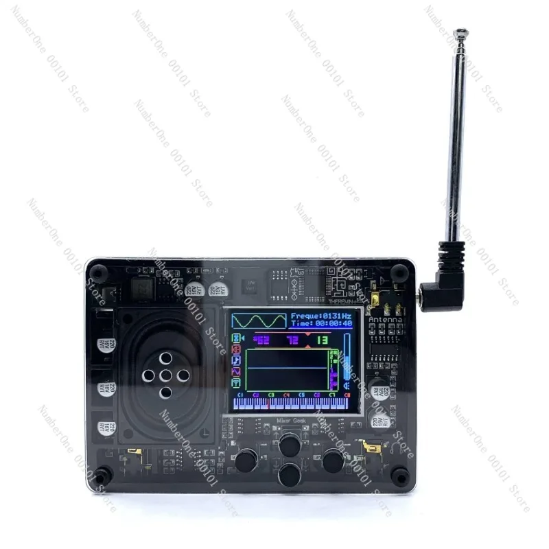 

Music electronic creative musical instruments, retro multi-voice creative toy OLED screen