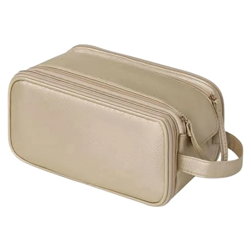 

Waterproof Cosmetic Bags For Women With Handle, Toiletry Bag For Women With Magnetic Button 1 PCS