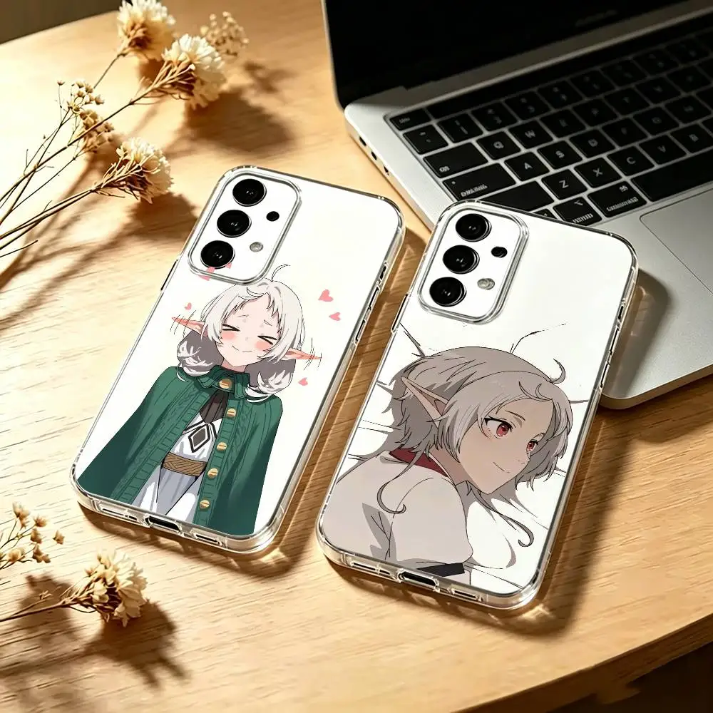Mushoku-Tensei-Sylphiette-Greyrat Phone Case Transparent Silicone Soft For Samsung S25,S24,S21,S22,S23,S30,Ultra,S20,Plus,Fe