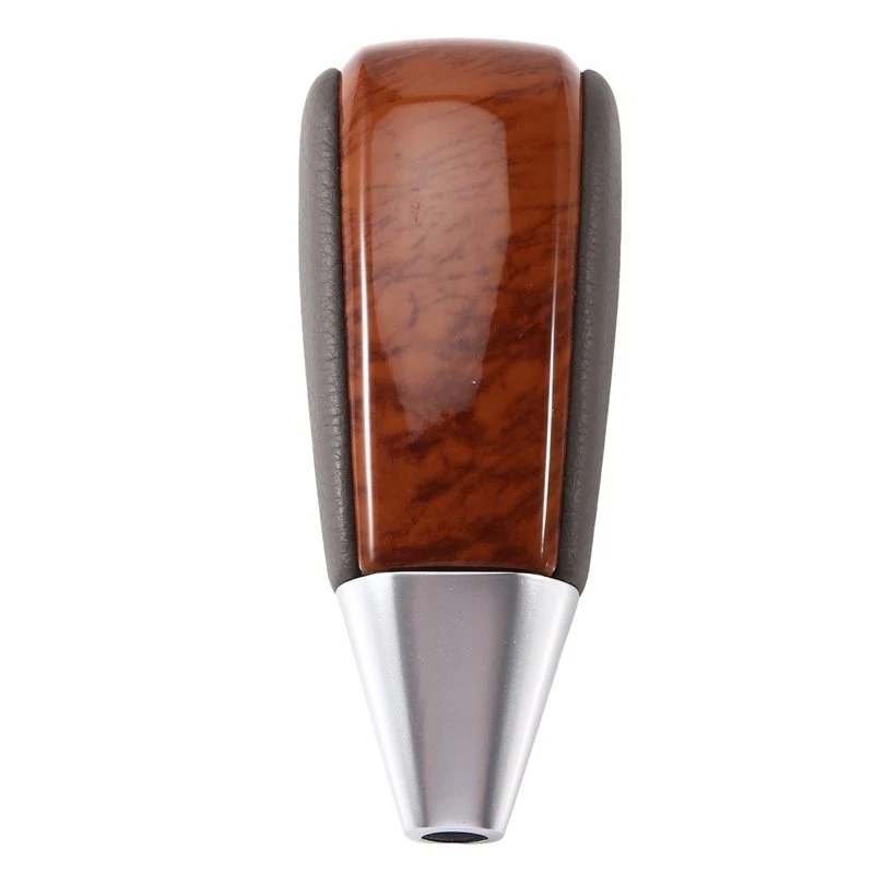 AT92-Gear Shift Knob AT Shifter Handle Knob For Toyota Land Cruiser LC200 2008- 2015 Walnut Grain OE 33504-60241
