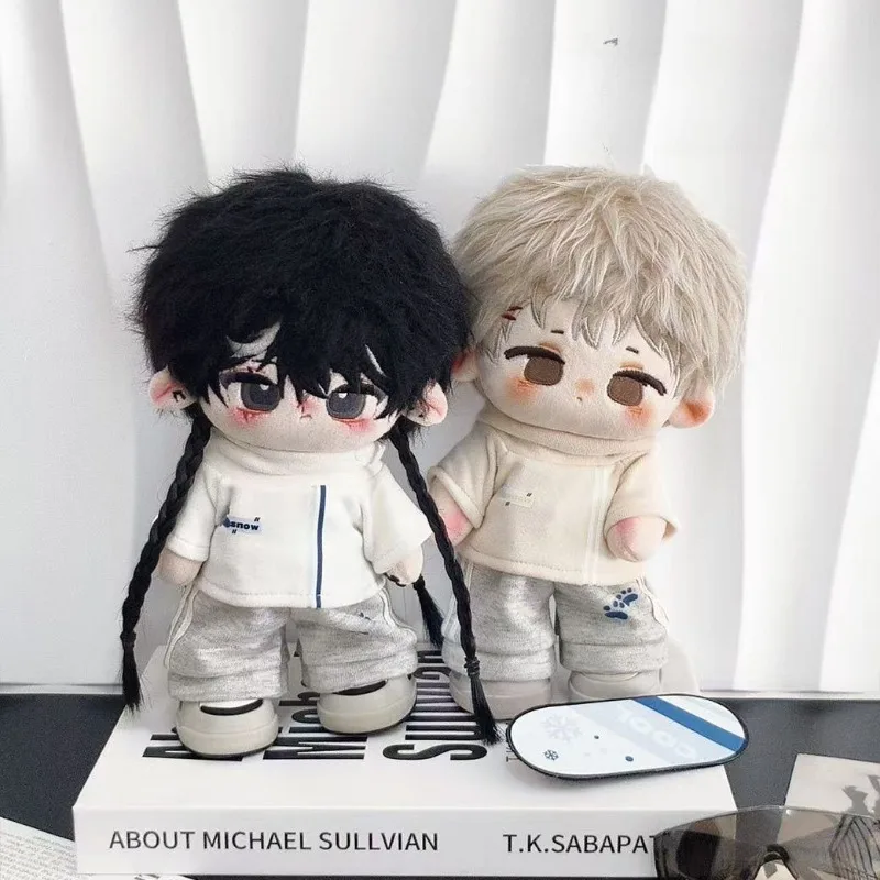 20CM Cotton Doll Jacket Clothes Pants Cap Hat Outfit Game Love and Deepspace  Clothes Shorts Accessories