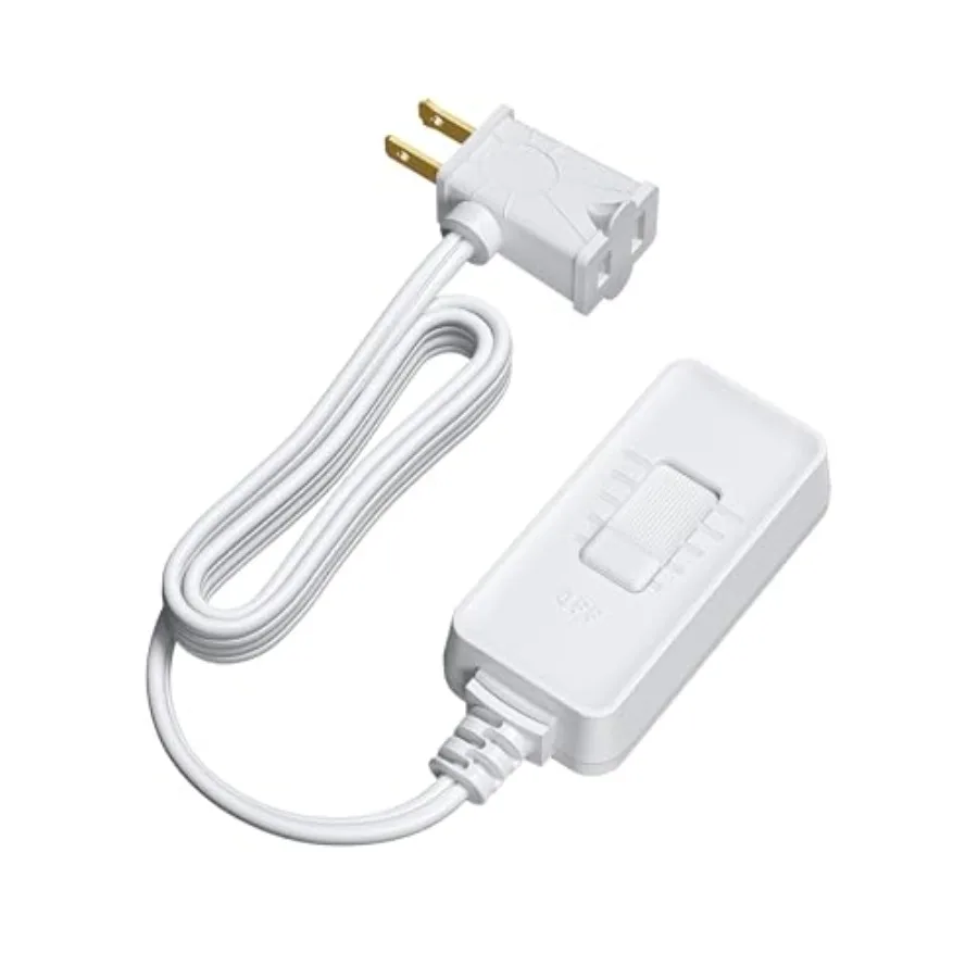 

Plug in Dimmer Switch for Lamp, Table Lamp Dimmer for Dimmable LED/CFL Lights and Incandescent Bulbs, Full Range Slide Control,