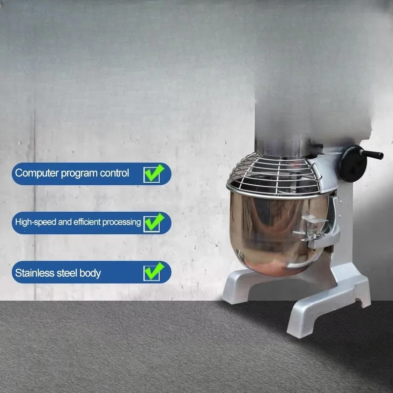 Restaurant Catering Kitchen Equipment Planetary Food Mixing/Whisking/Filling/Mixing Dough Custom Spiral Dough Mixer Machines