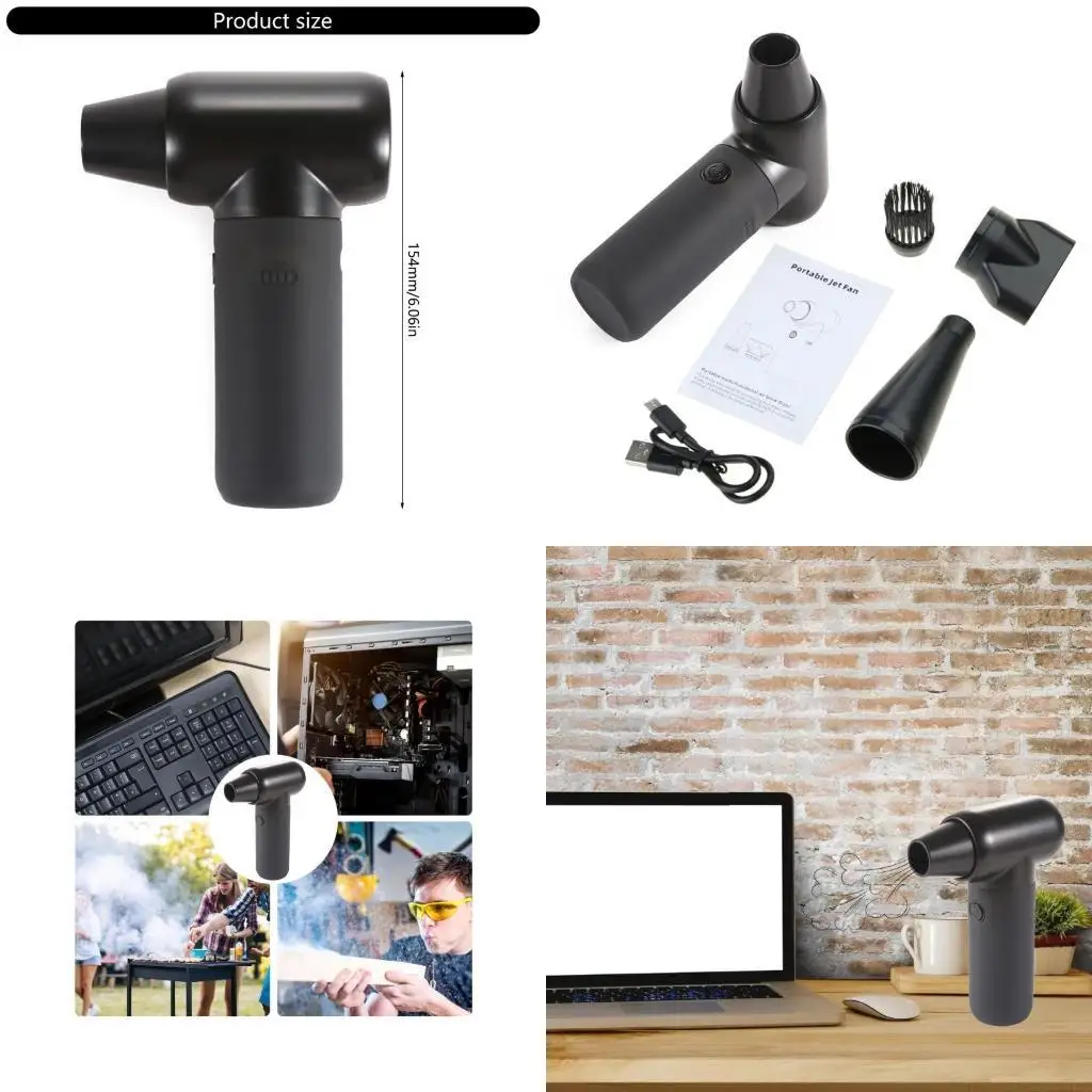 Multifunctional Wireless Blower Dust Blower for Quick Drying and Dust Removal in Car and Homes