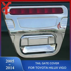 ABS Chrome Tail Gate Rear Handle Insert For Toyota Hilux Vigo 2005 2006 2007 2008 2009 2010 2011 2012 2013 2014 Accessories