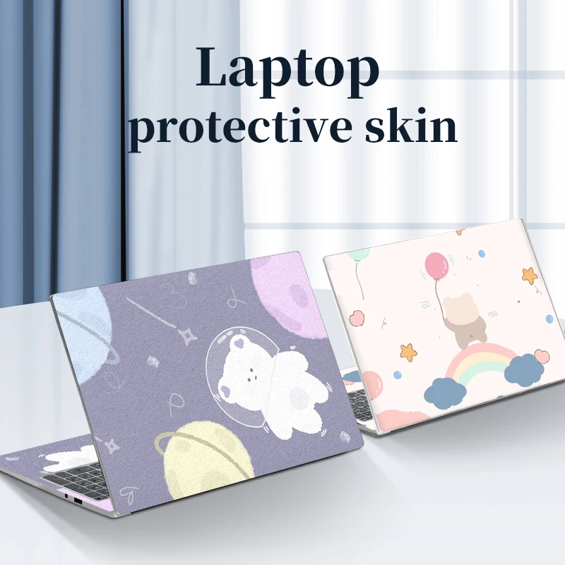 

DIY Cartoon Cover Laptop Sticker Skins Lovely PVC Skin Decorative Decal Stickers11"13"14"15.6"17"for MacBook/HP/Dell/Acer/Lenovo