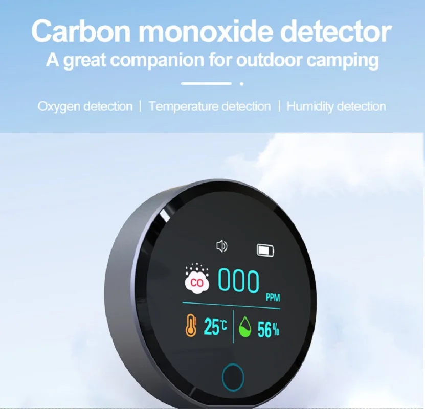 WiFi 15 in 1 Air Quality Detector APP Control TFT Display Portable AQI PM0.3 PM1.0 PM2.5 M10 CO CO2 TVOC HCHC Tester for Camping