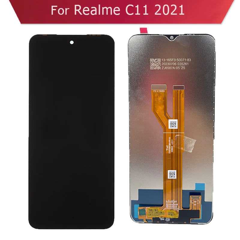 For Realme C11 2021 LCD Display Touch Screen Digitizer and LCD Assembly Replacement Repair Parts