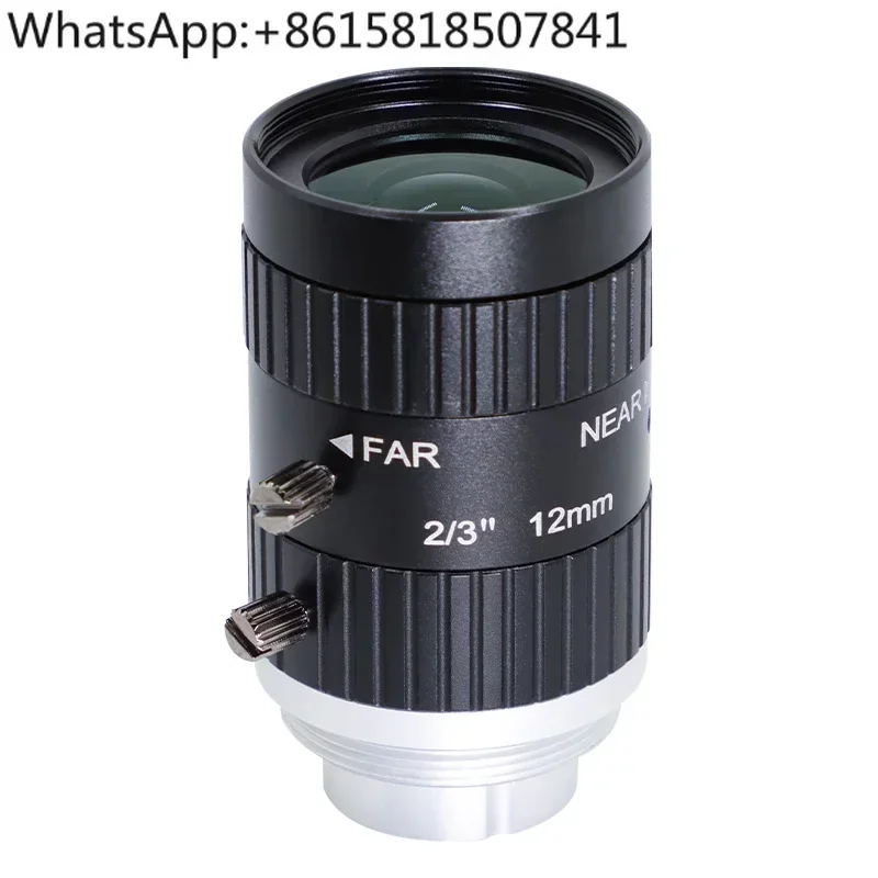 

Промышленные объективы C-mount 8мм, 4мм, 6мм, 12мм, 25мм, совместимые с камерами 5 и 10 мегапикселей для инспекции