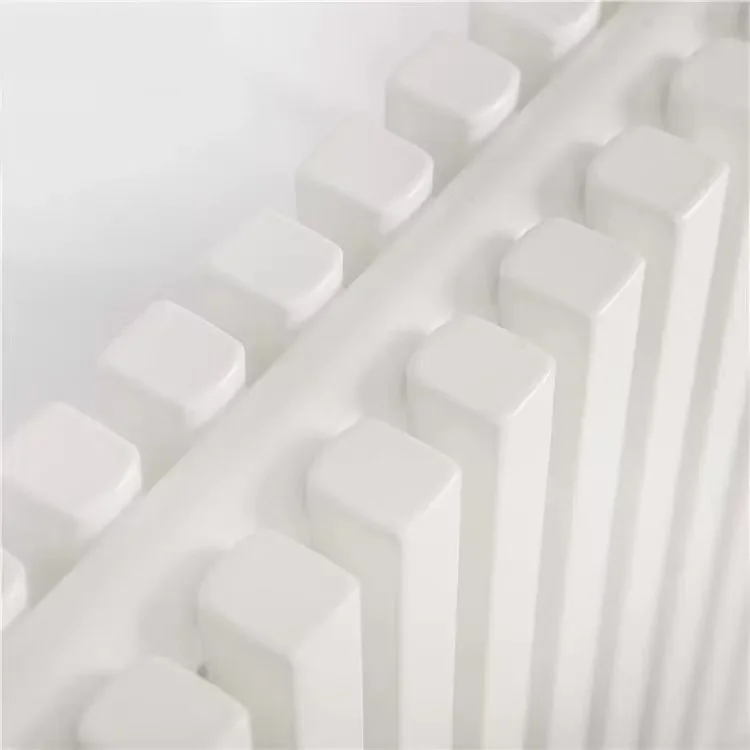 Manufacturer Direct Sales Designer Radiator 3030 Rectangle Flexible Square Tube Single Stand White/Anthracite Thermostatic Valve