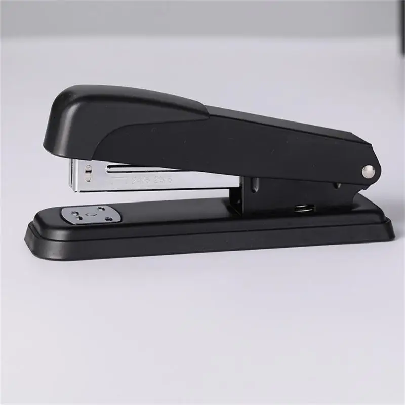 Grapadora de mano portátil, grapadora estándar que ahorra tiempo, suministros de oficina, papelería, duradera, creativa