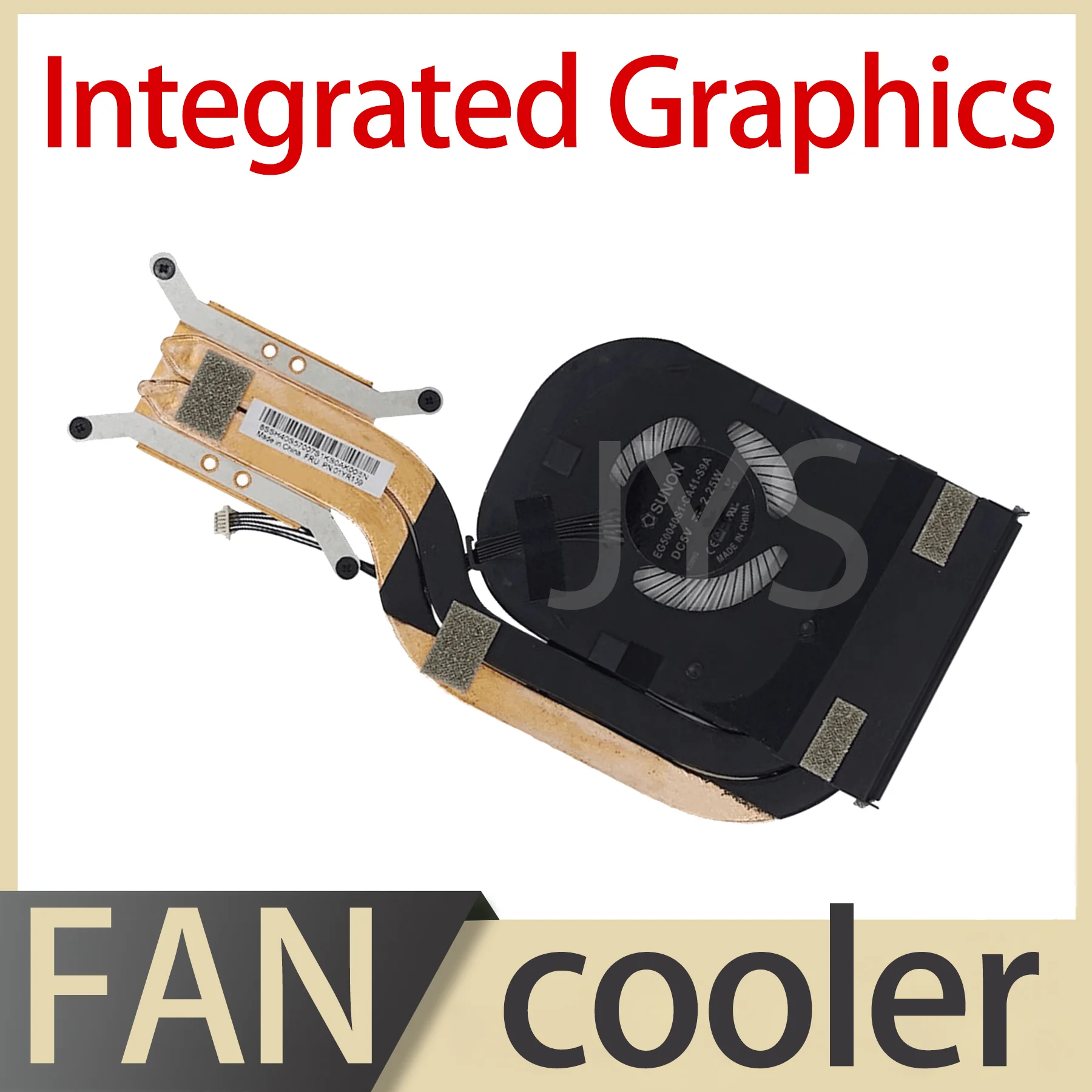 Suitable for Lenovo ThinkPad X1 Carbon 5th 6th 2017 2018 Fan cooling module Integrated Graphics Card fan 00UR983 00UR984 01YR159