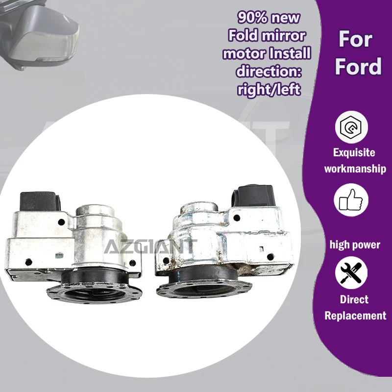 

AZGIANT For Ford transit mk8 2013-2024/Tourneo Custom 2014-2023 Car Power Folding Mirrors Motor right left Module replacement