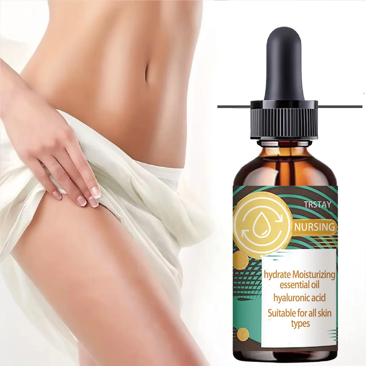 Moisturizing essential oil hyaluronic acid is suitable for all skin types.