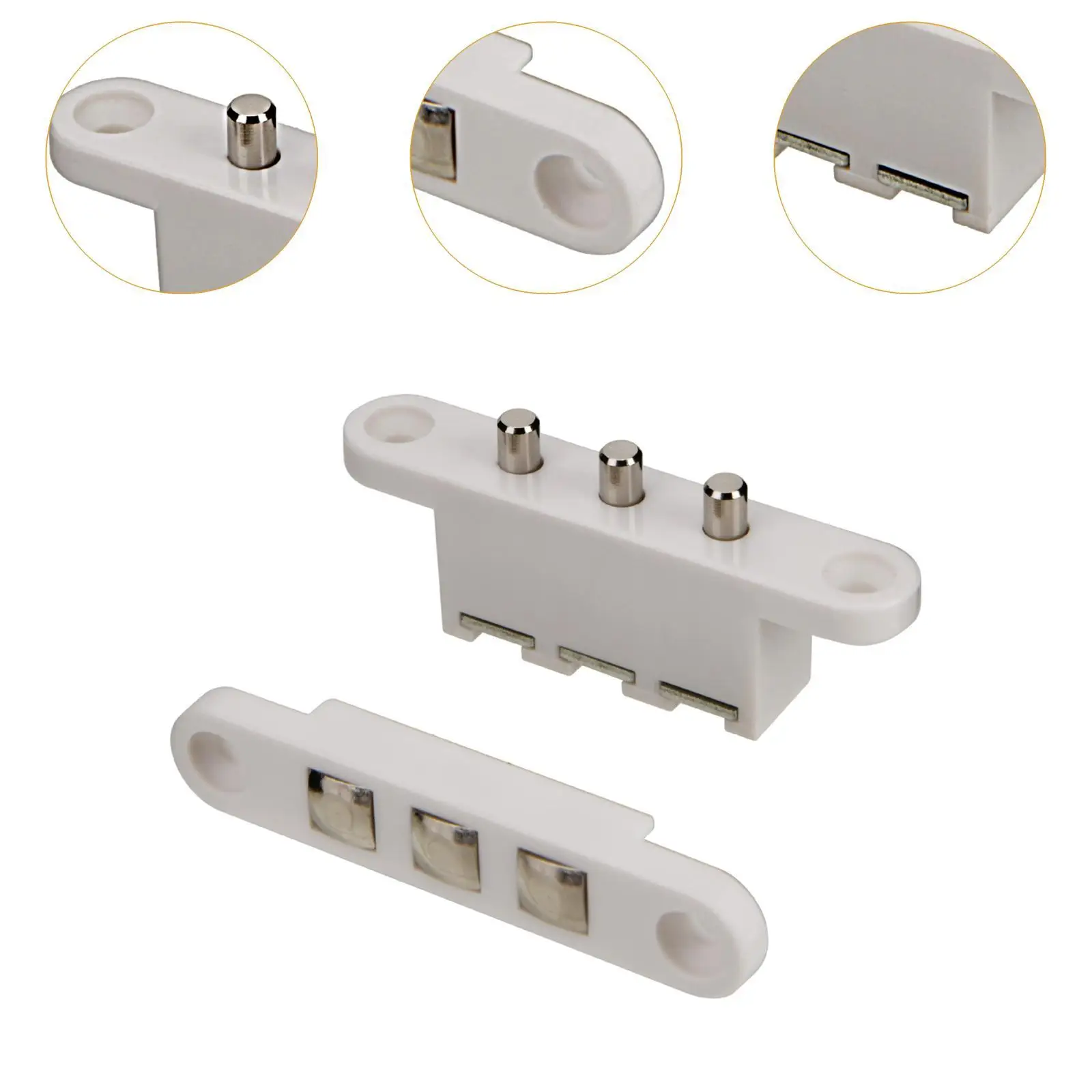 Контакты тока контроля доступа Простая установка Устойчивый к высоким температурам разъем тока для одинарных дверей Двойные двери