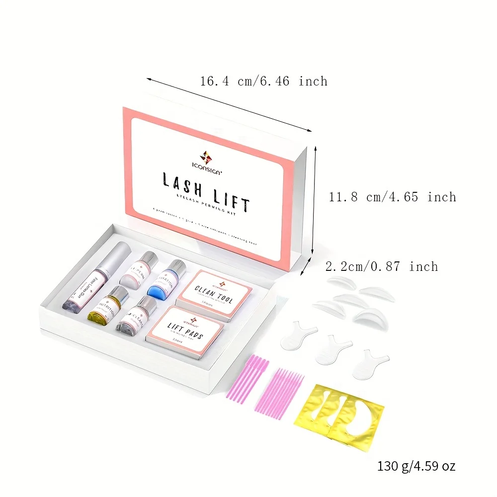 Kit professionale per sollevamento ciglia Lifiting, adatto per salone - riccioli di livello e effetti duraturi - Regalo di compleanno perfetto per le donne