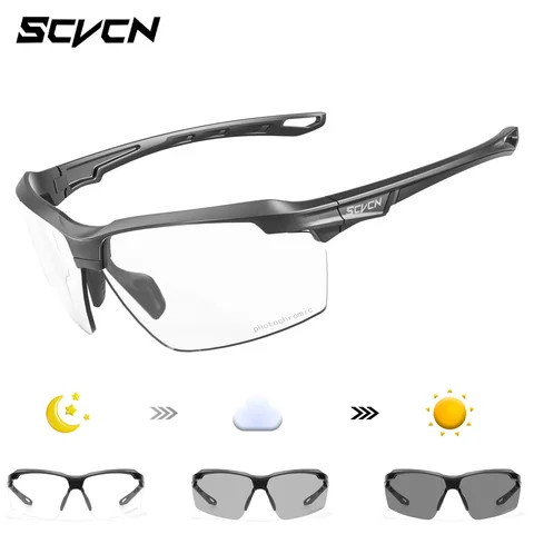 SCVCN Фотохромные велосипедные очки UV400